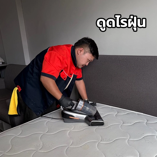 ทำความสะอาดฝูกที่นอน